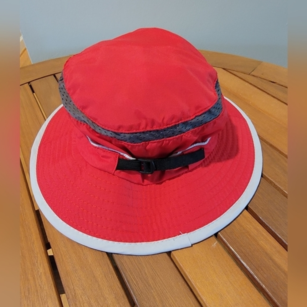 Panama Jack Red Kids Hat Water Beach‎ Sun - Picture 4 of 9